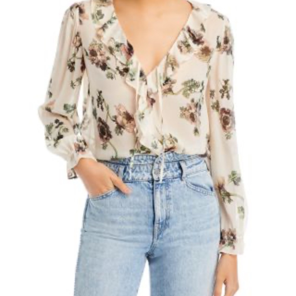 Paige's Karin Silk Top